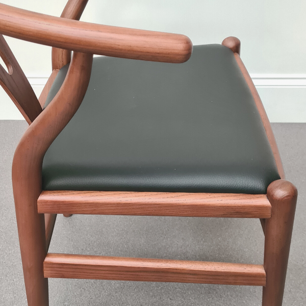 Y Style Wish Dining Chair with Leather Seat