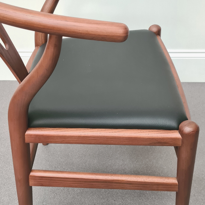Y Style Dining Chair Leather Seat